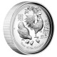 SII 2017 Rooster 1oz Silver Proof High Relief Coin