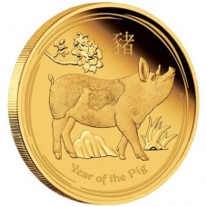 Lunar Series II 2019 Pig Gold Proof Coins