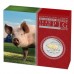 Lunar SII 2018 Pig 1oz Silver Gilded Edition 