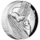 Australian Lunar SIII 2020 Mouse 1oz Silver Proof High Relief Coin