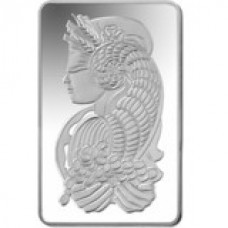 10 oz silver bar - PAMP Lady Fortuna .999