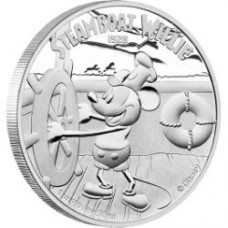 DISNEY – STEAMBOAT WILLIE 2014 1OZ SILVER PROOF COIN 