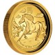AUSTRALIAN LUNAR SERIES II 2014 YEAR OF THE HORSE 1OZ GOLD PROOF HIGH RELIEF COIN 