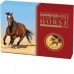 AUSTRALIAN LUNAR SERIES II 2014 YEAR OF THE HORSE GOLD PROOF COLOURED EDITIONS 