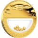 TREASURES OF AUSTRALIA GOLD 1OZ GOLD PROOF LOCKET COIN