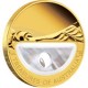 TREASURES OF AUSTRALIA - PEARLS 1OZ GOLD PROOF LOCKET COIN