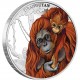 ORANGUTAN 2014 1/2OZ SILVER PROOF COIN 