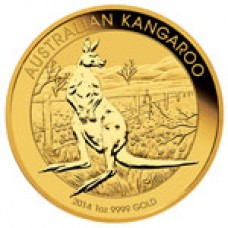 2014 Australian Kangaroo 1oz Gold Bullion Coin
