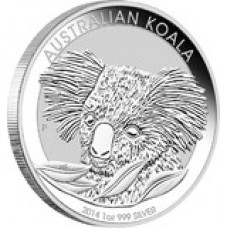 The Australian Koala Silver Bullion Coin Series 2007 - 2014